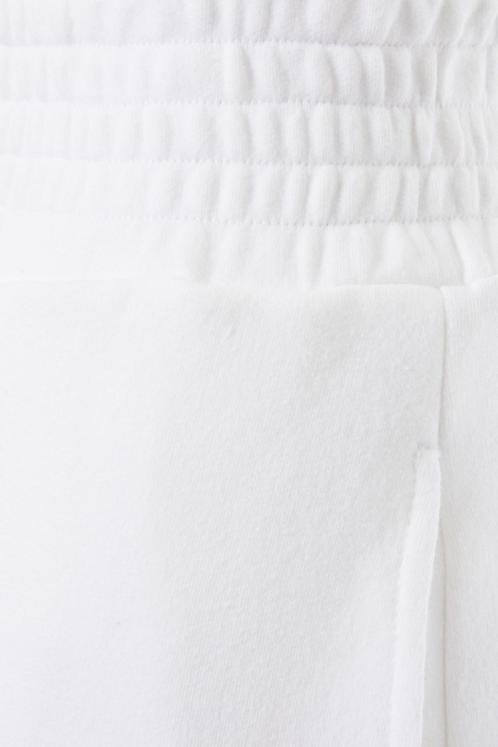 THE RANGE Cropped French cotton-blend terry track pants