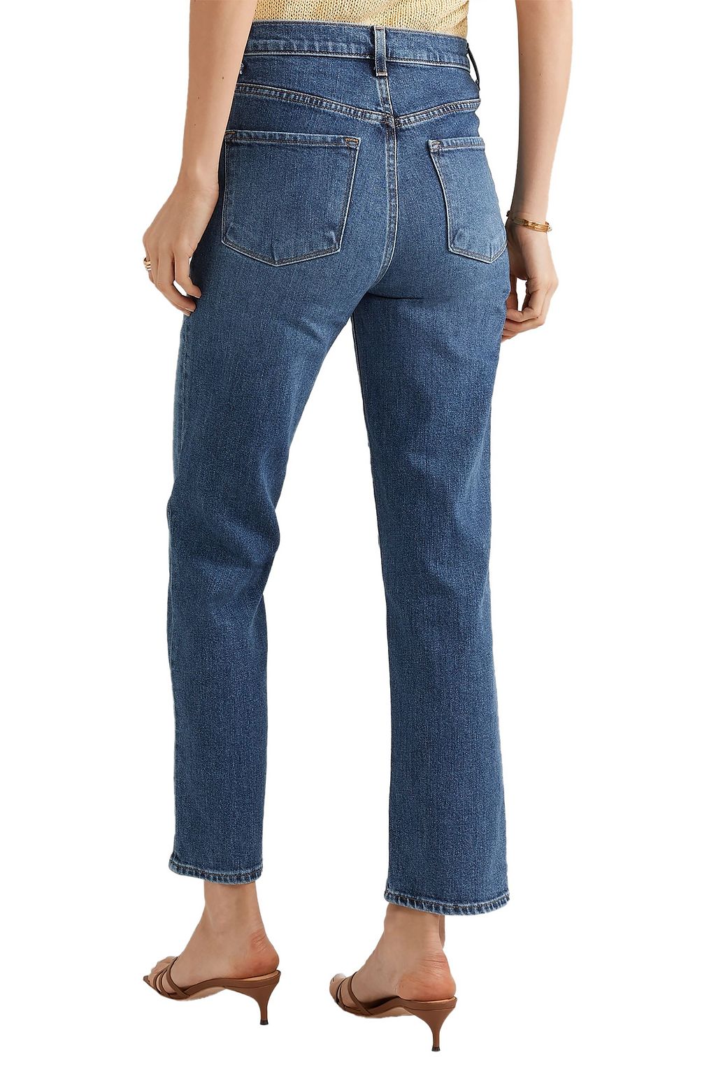 J BRAND ハイライズ ストレートレッグ ジーンズ
