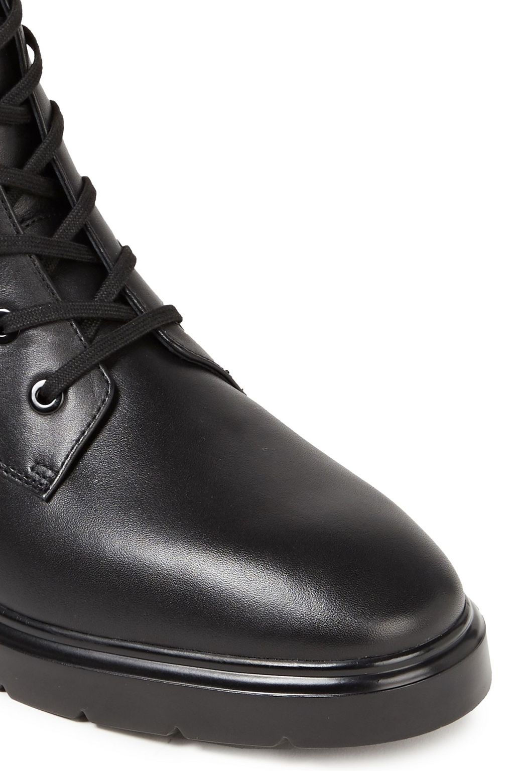 STUART WEITZMAN Mckenzee leather combat boots