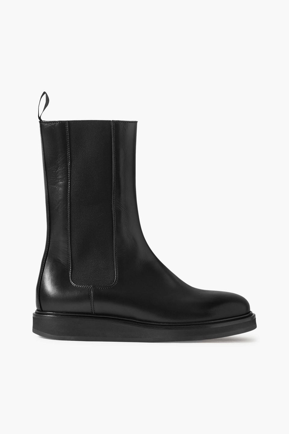 Legres 18 Leather Chelsea Boots In Black