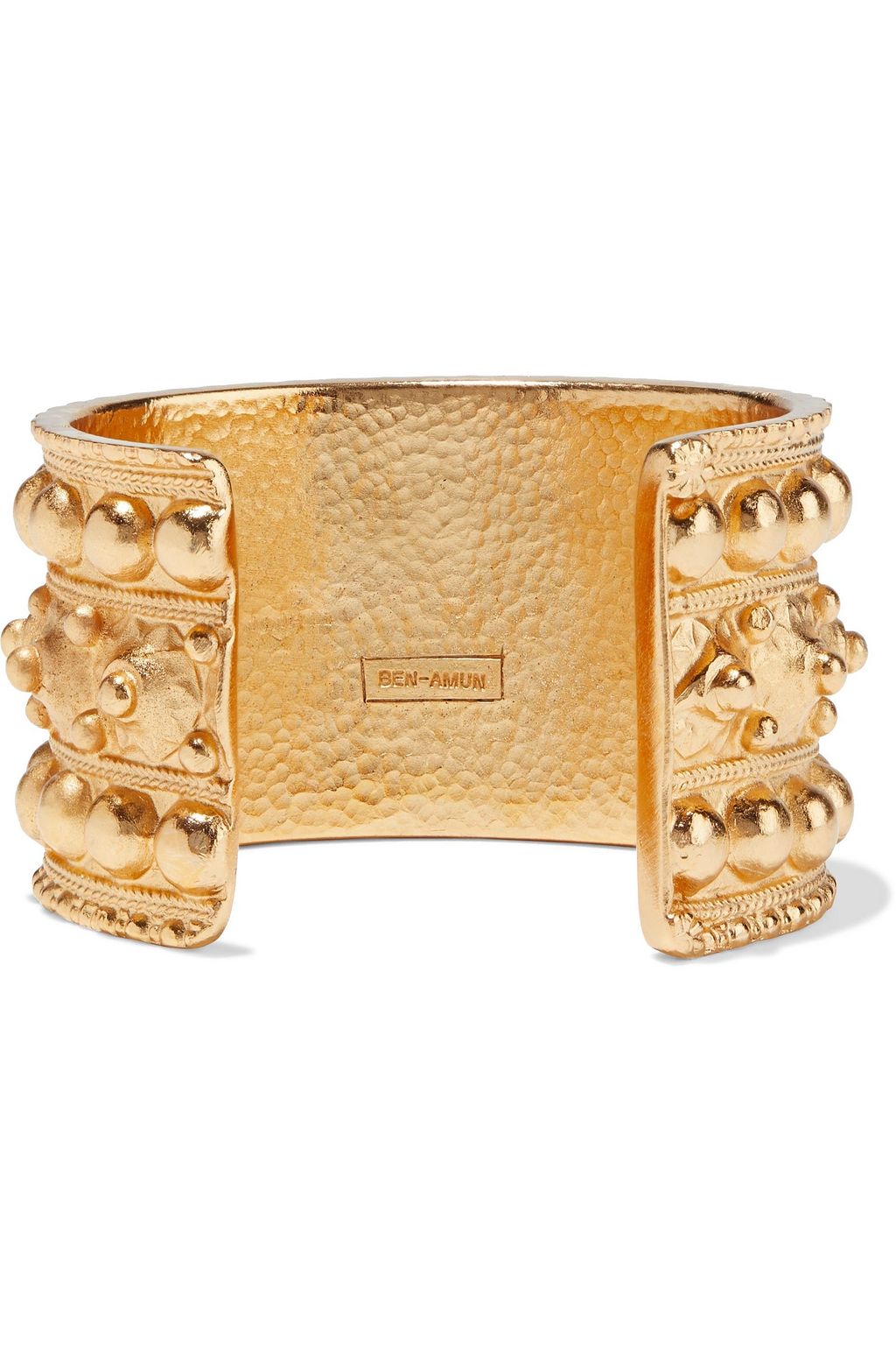 BEN-AMUN 24-karat gold-plated cuff