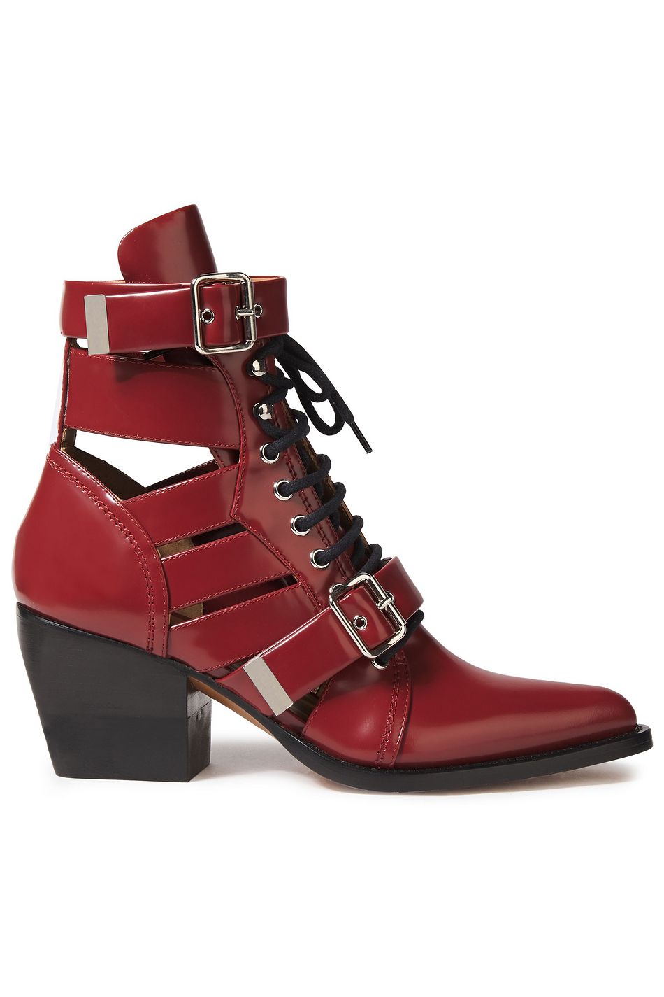 chloe croc boots