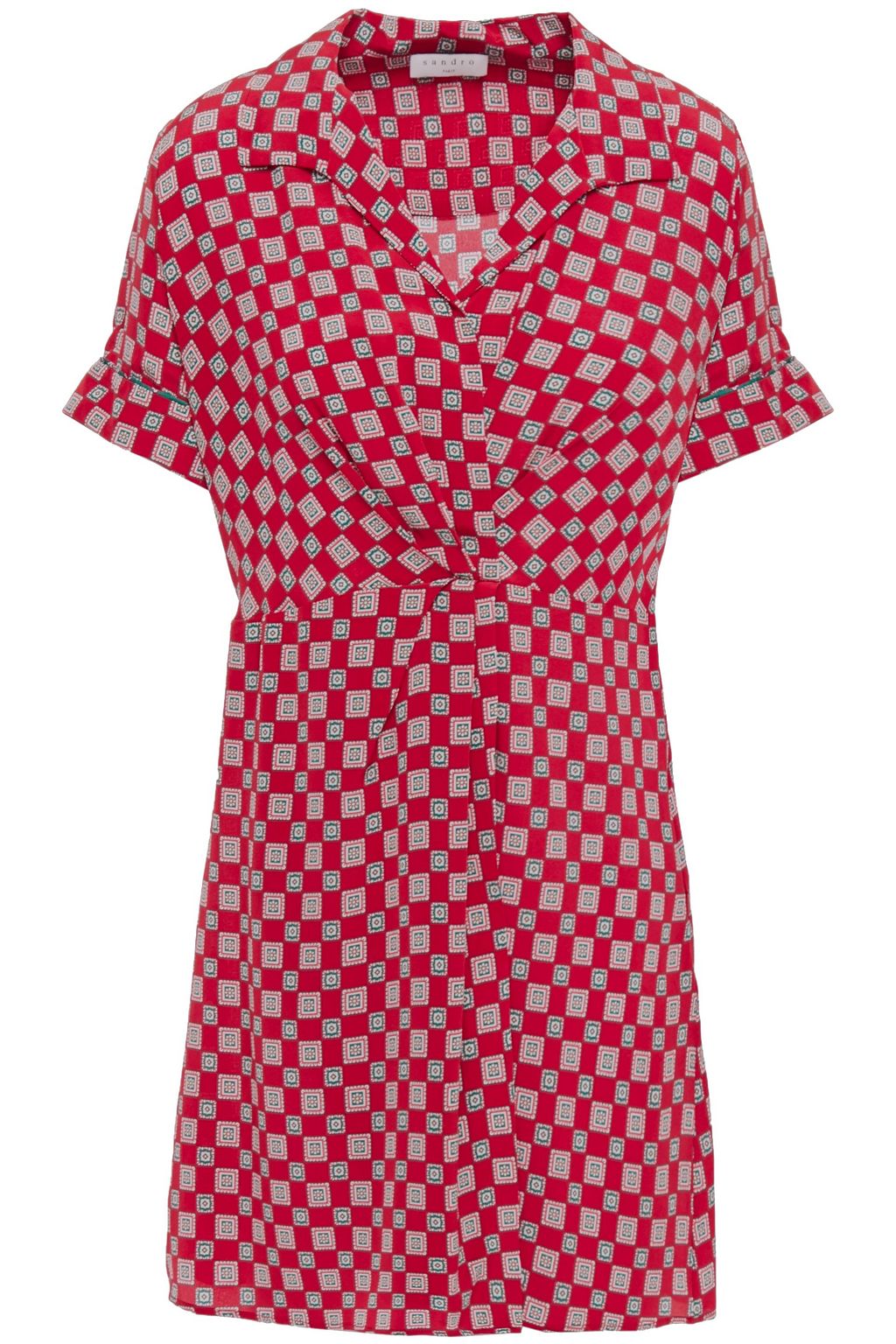 hatsu new silk crepe de chine shirt dress