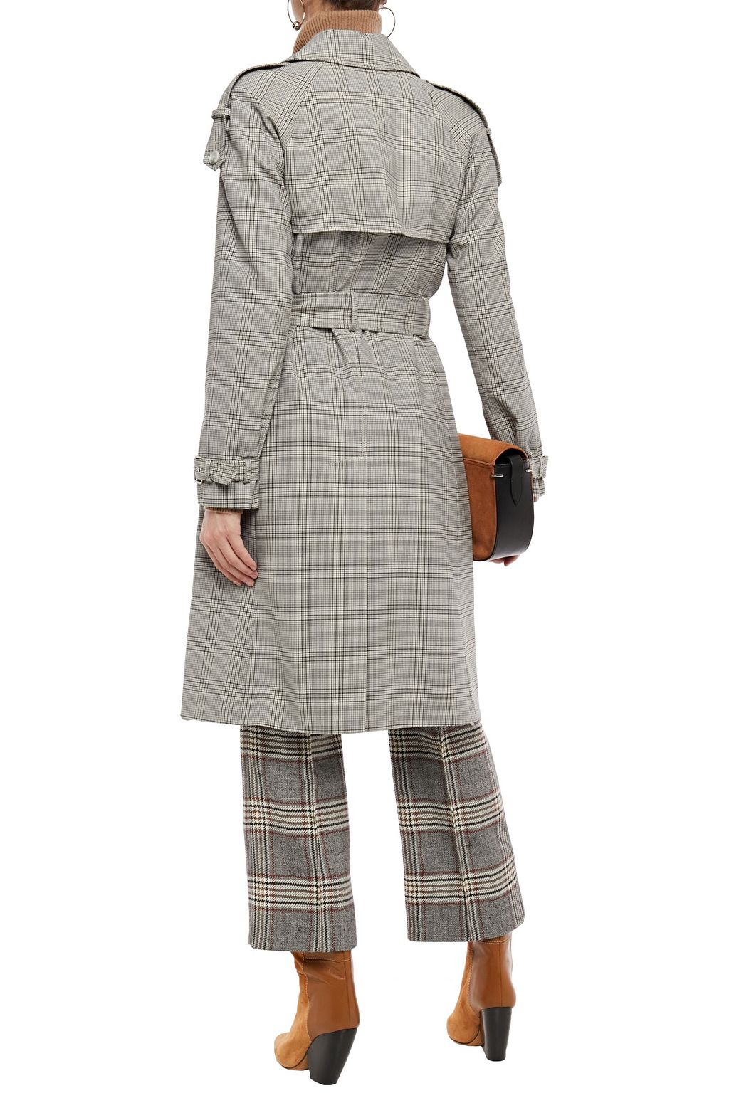 michael kors wool trench coat