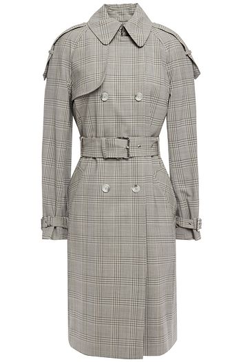 michael kors belted trench coat