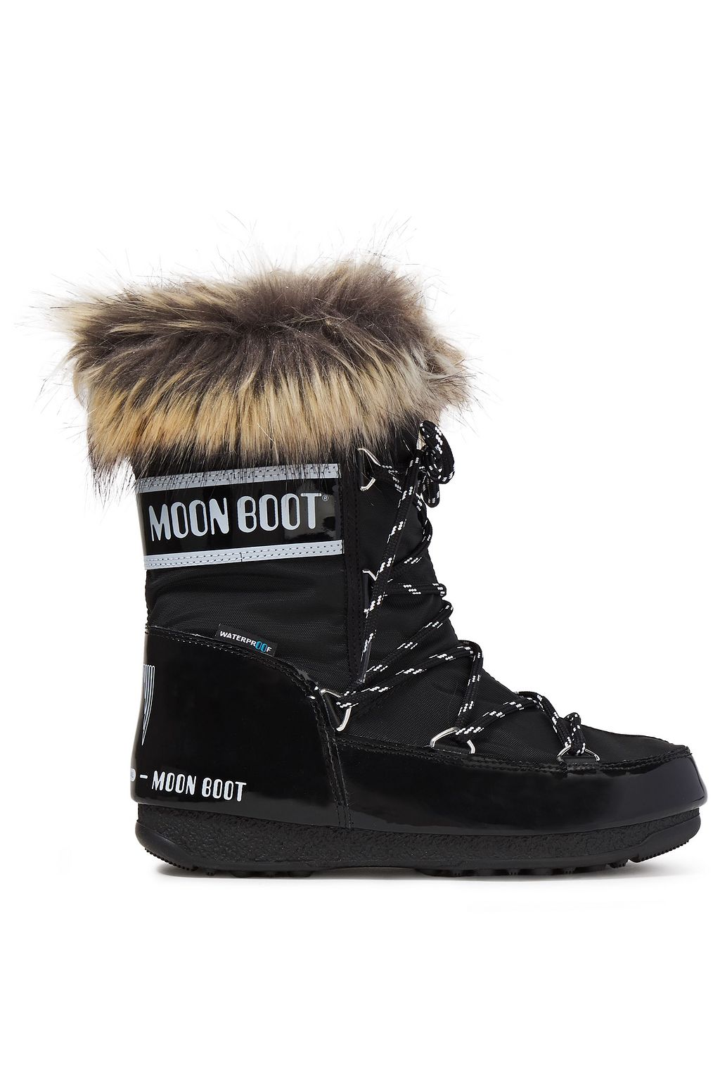 patent leather snow boots