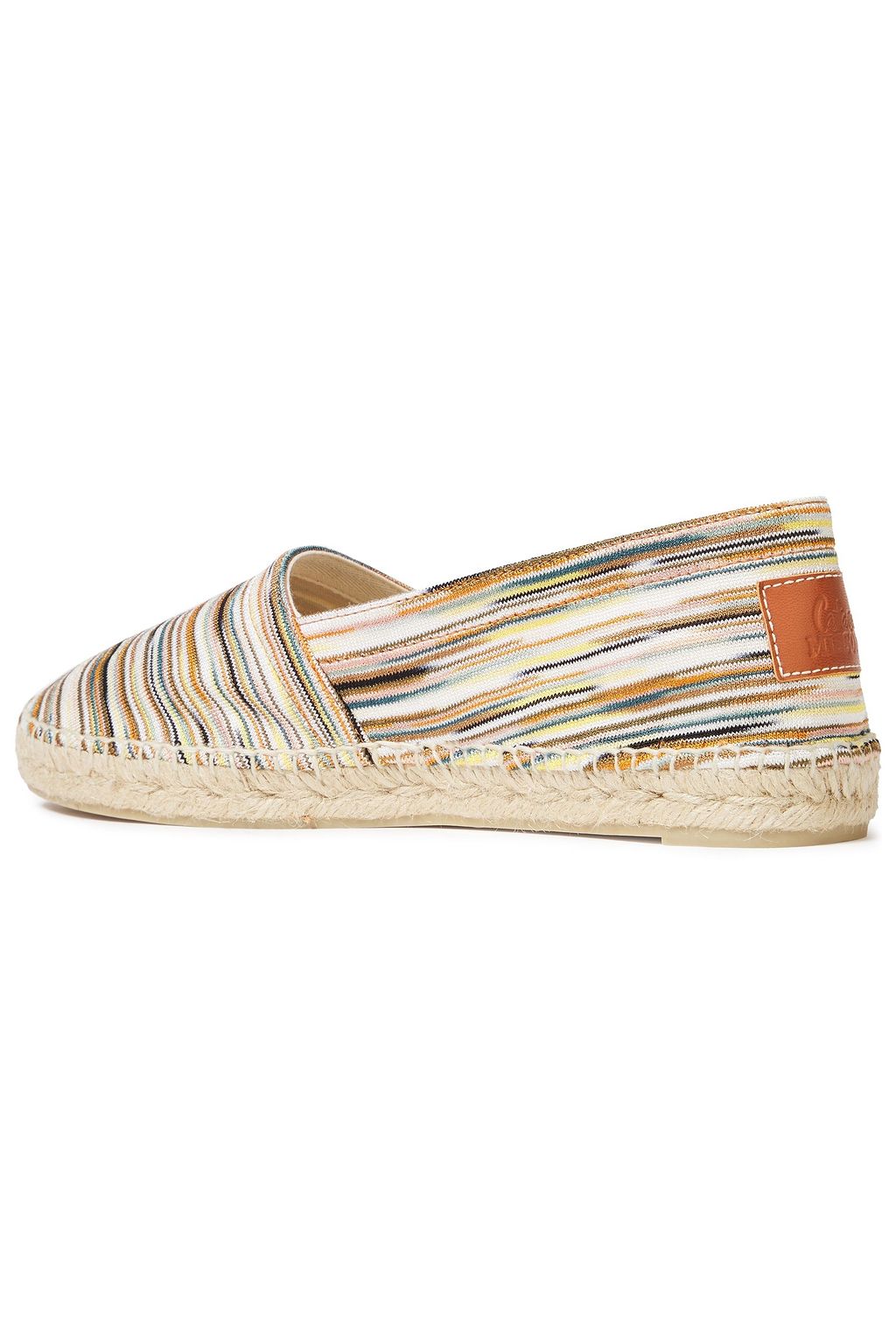 MISSONI Marled knitted espadrilles