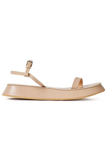 jil sander platform sandals