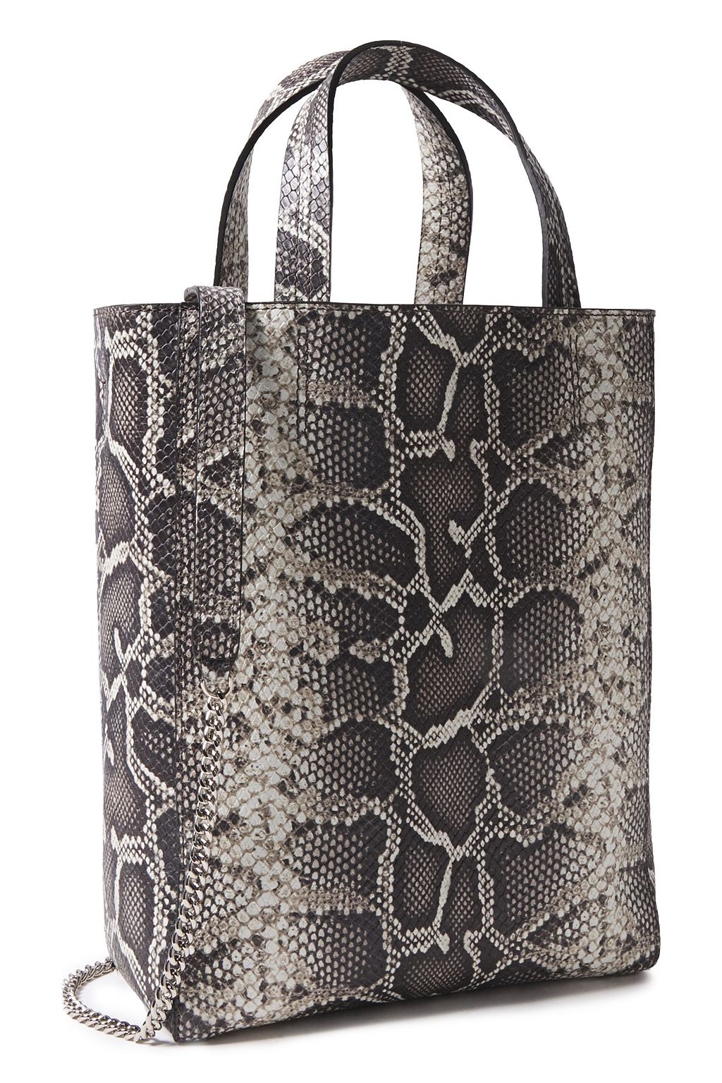 IRO Broome snake-effect leather shoulder bag