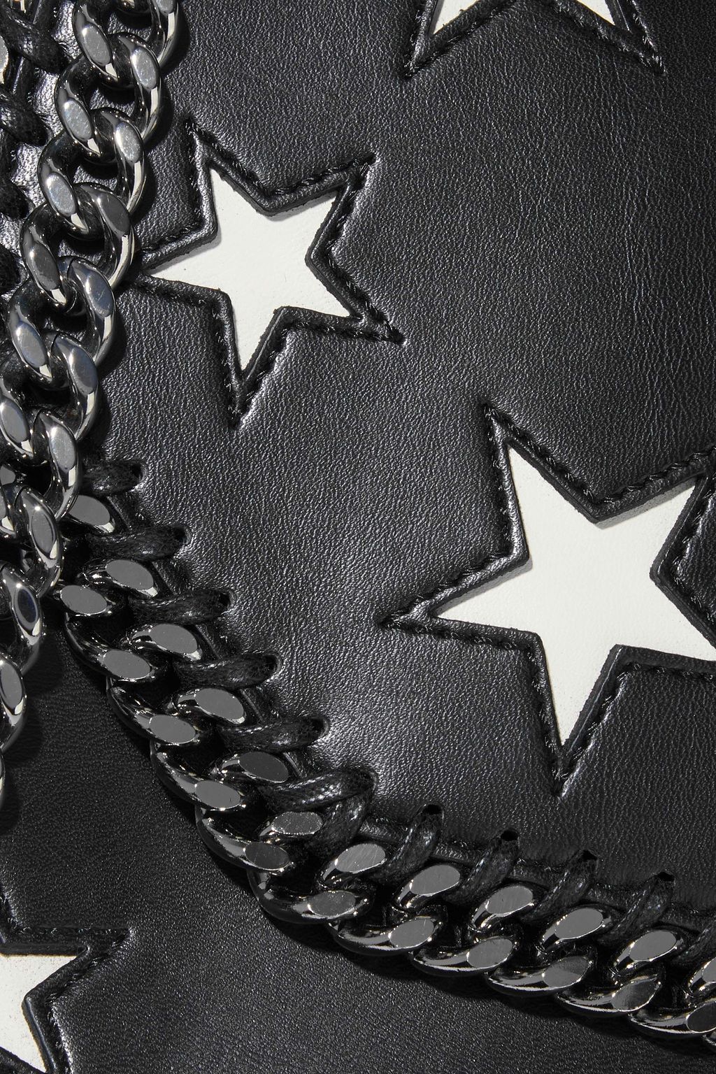 STELLA MCCARTNEY Falabella Box cutout faux leather shoulder bag