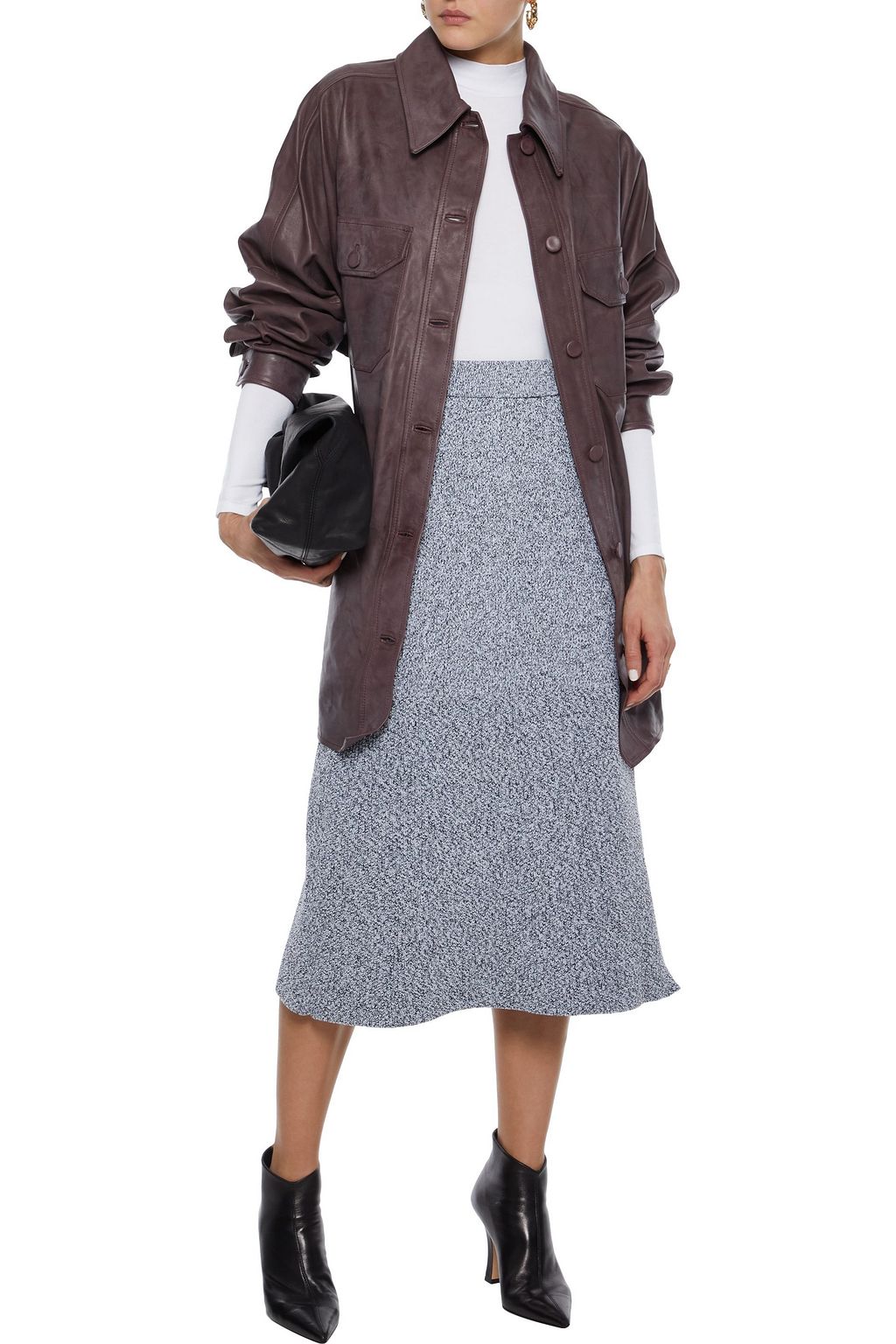 A.L.C. Mercier oversized leather jacket