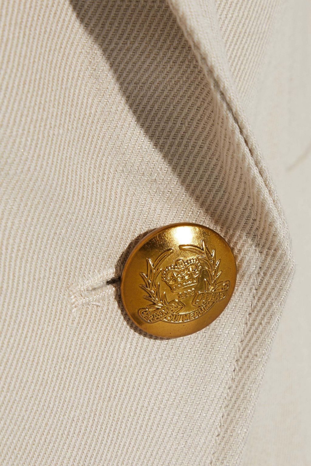 A.L.C. Fremont linen and cotton-blend twill peplum blazer