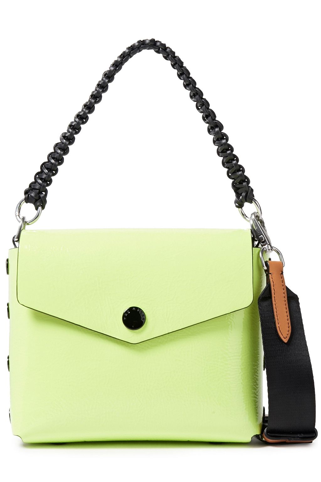 neon green designer bag