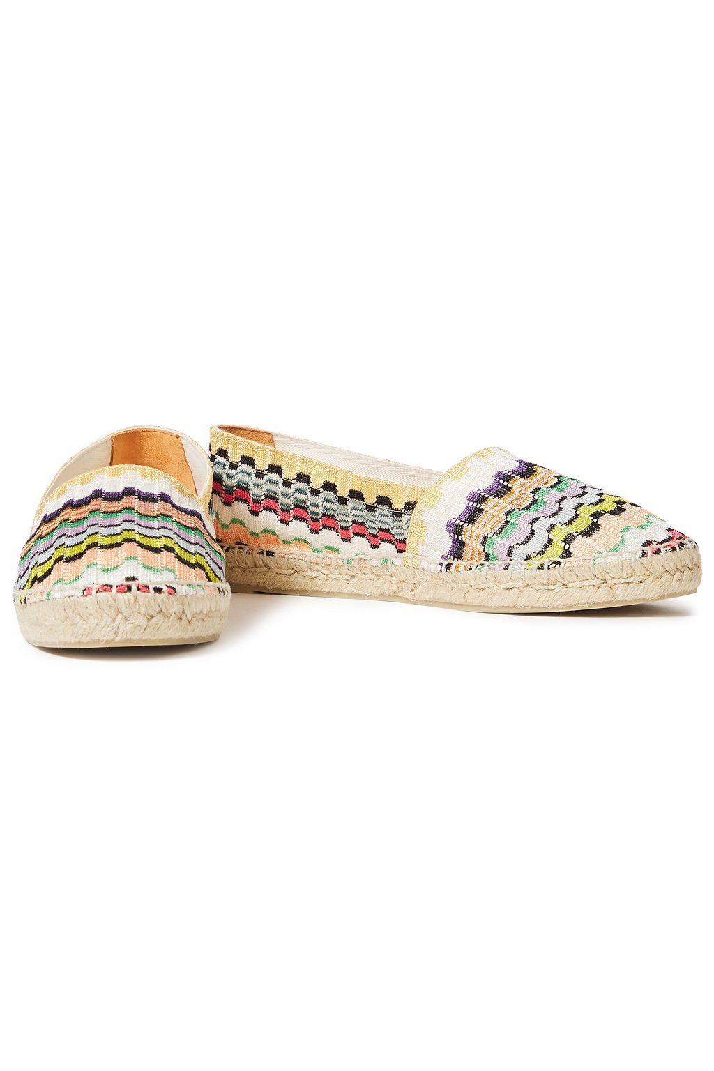 MISSONI Crochet-knit espadrilles