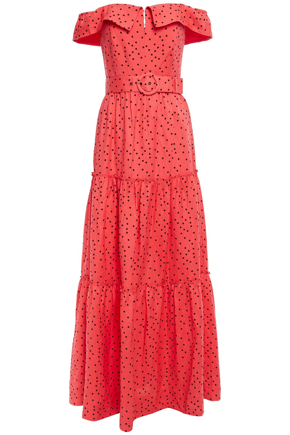linen blend maxi dress