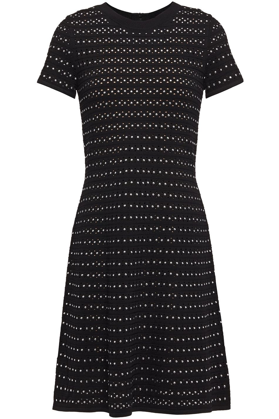 michael kors black studded dress