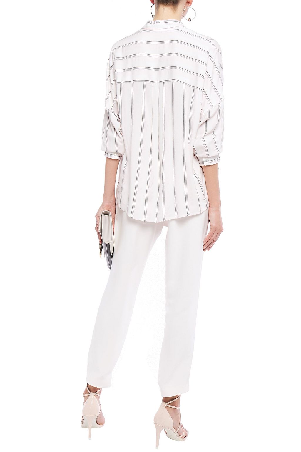 IRO Markina striped Oxford shirt