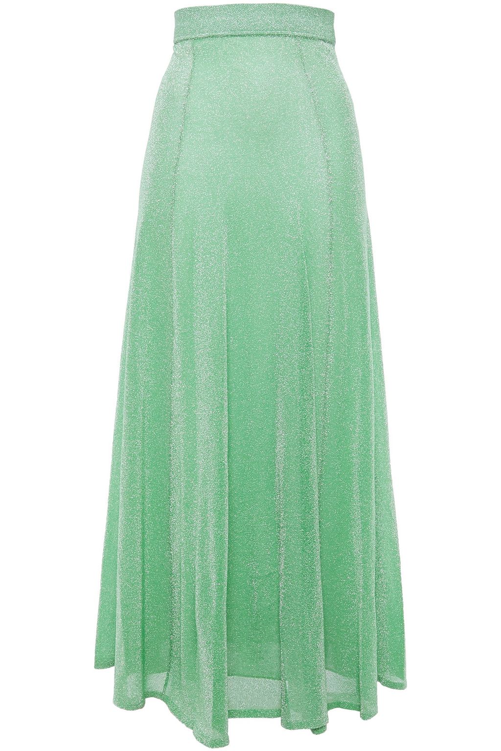 metallic maxi skirts