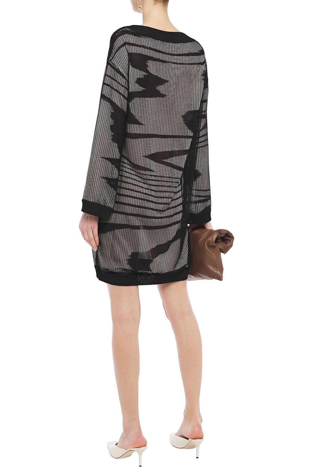 MISSONI Open-knit mini dress