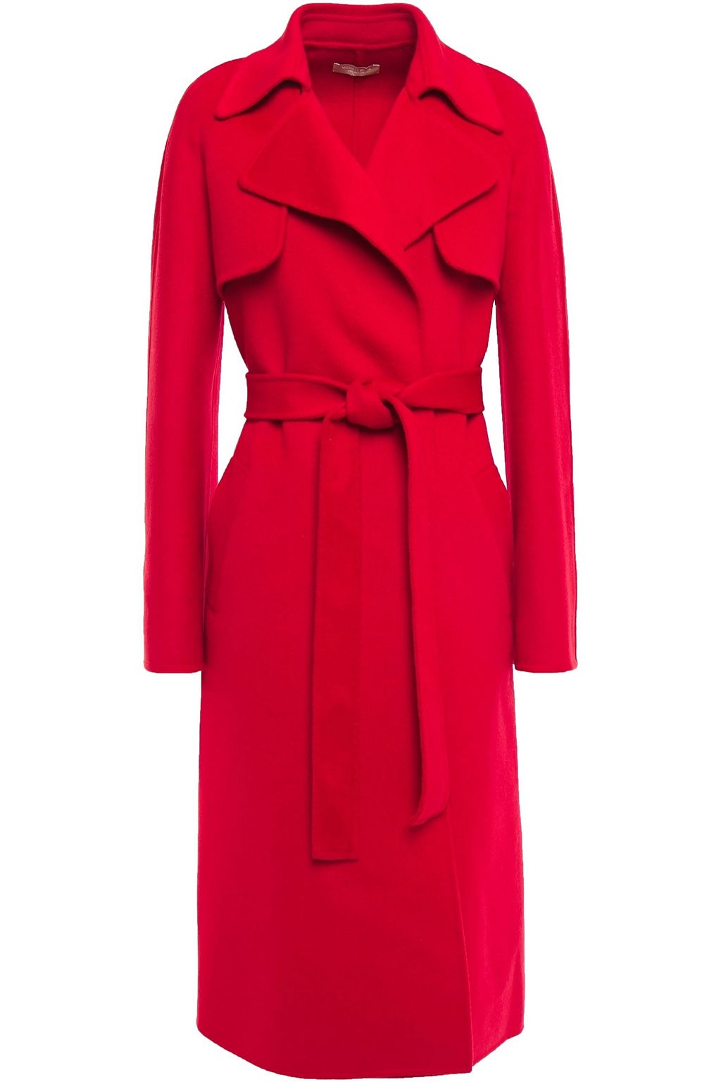 michael kors red wool coat