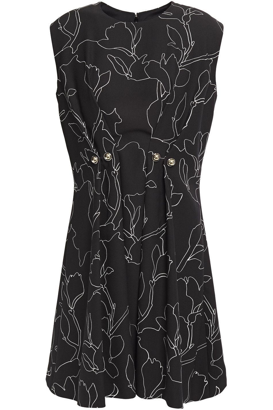 carven black dress