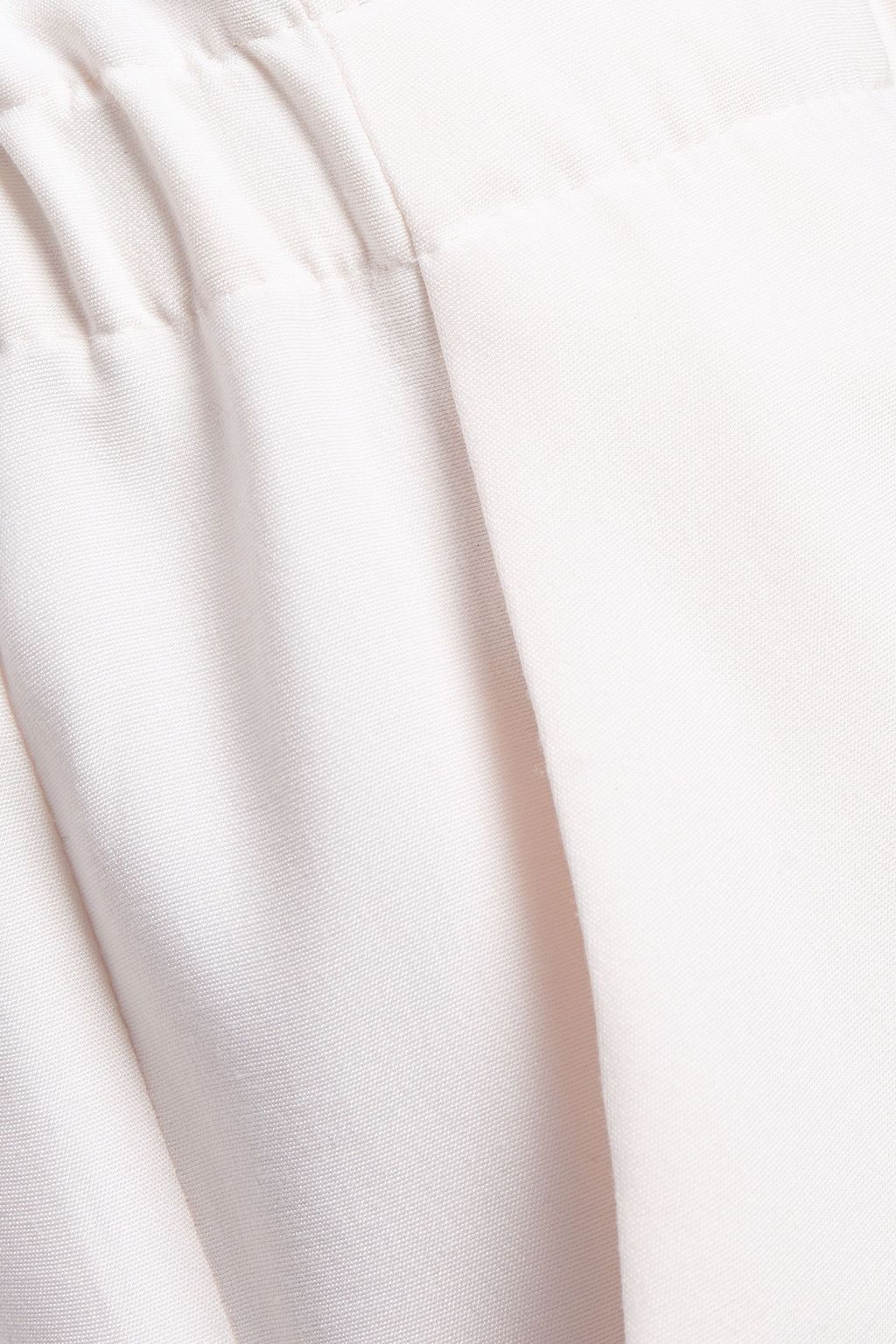 IRO Finovi cropped gathered cady tapered pants