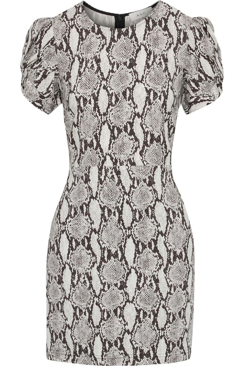 alc snake print dress