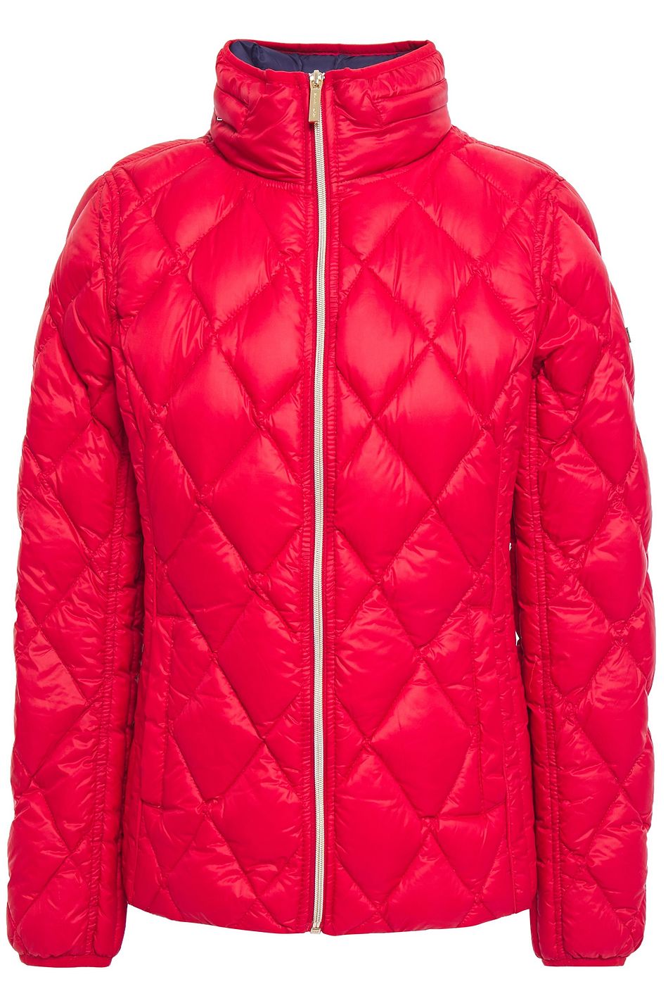 michael kors red quilted jacket