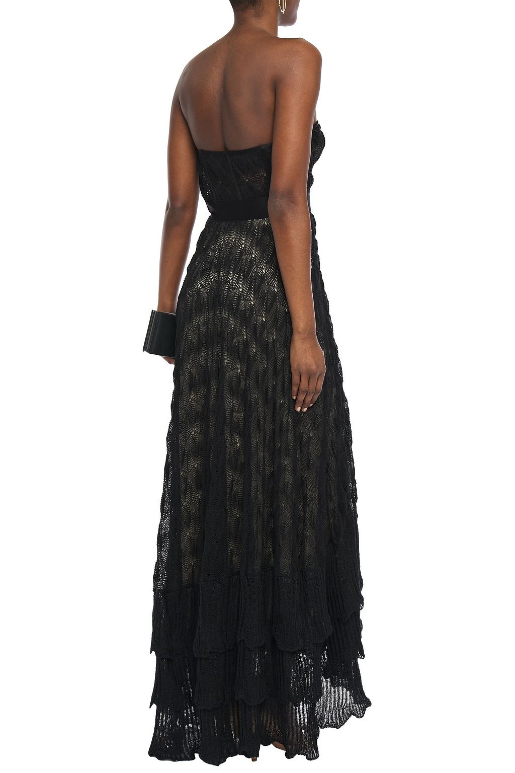 missoni strapless dress