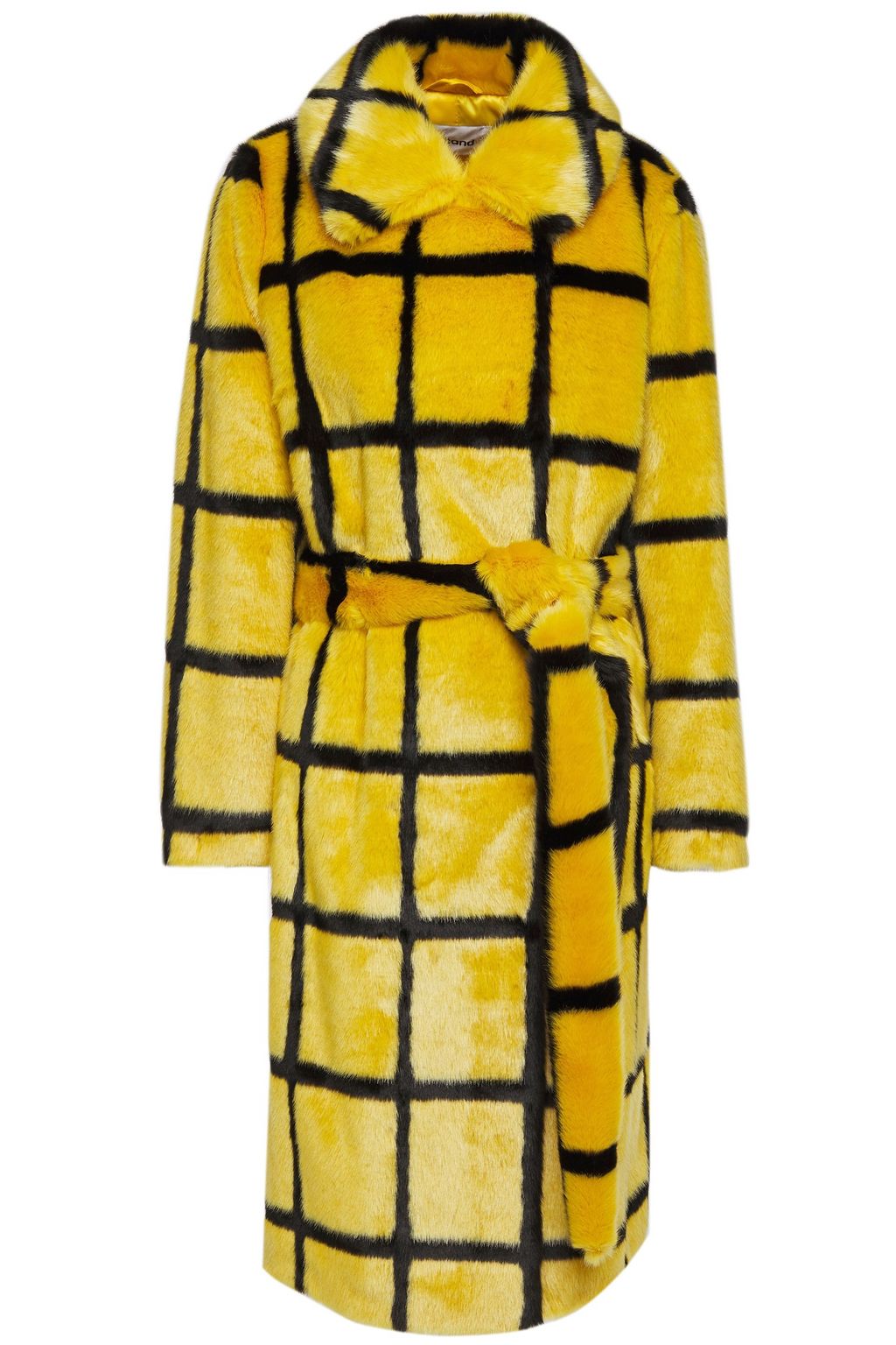 yellow coat dress