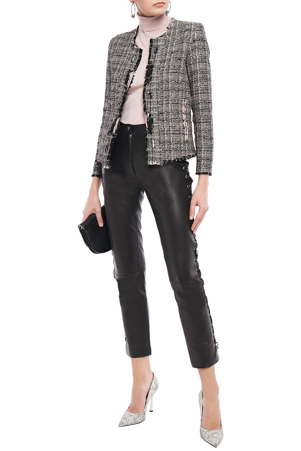 IRO Jocund cotton-blend bouclé-tweed jacket