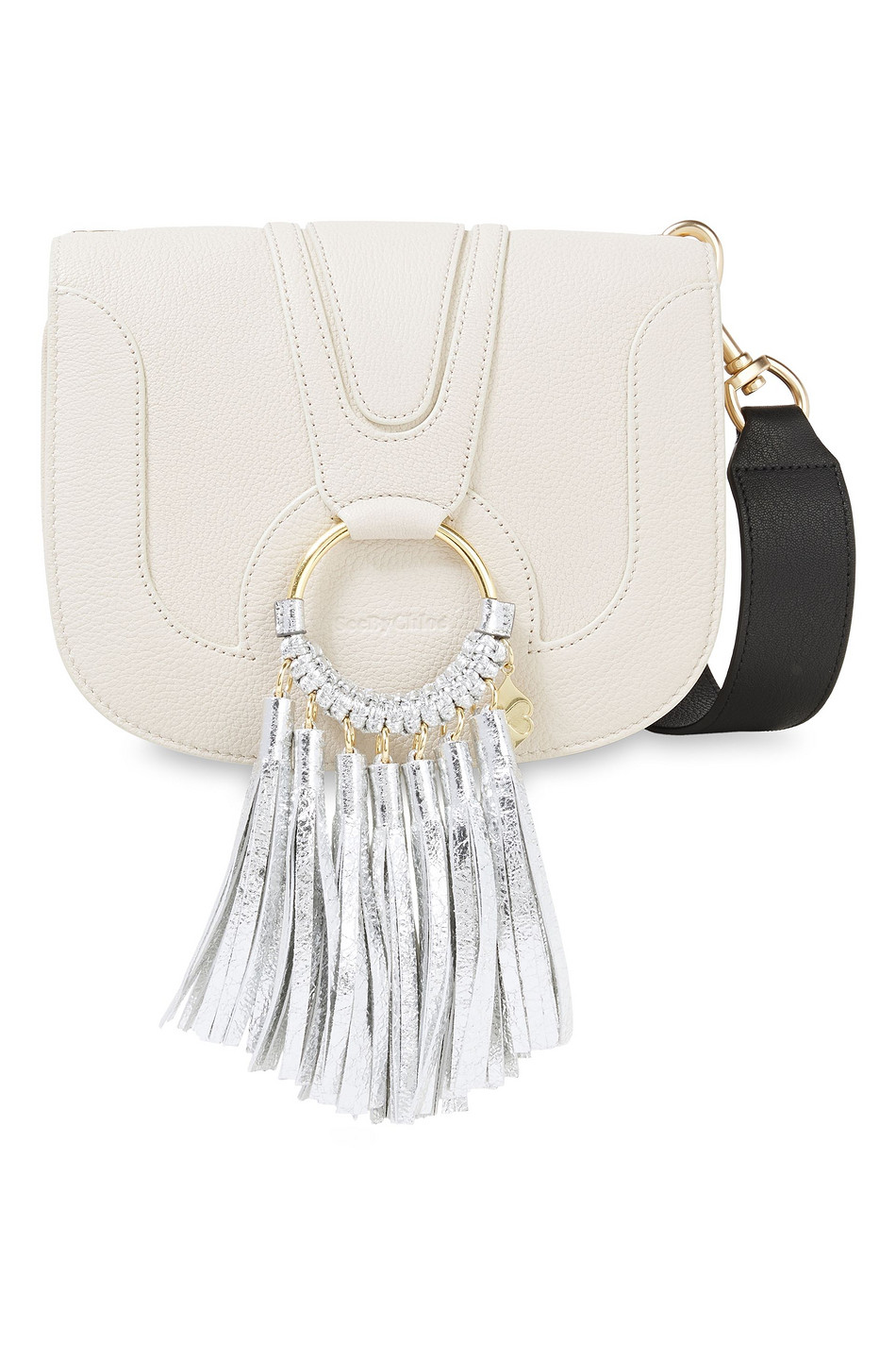 SEE BY CHLOÉ Hana textured-leather shoulder bag