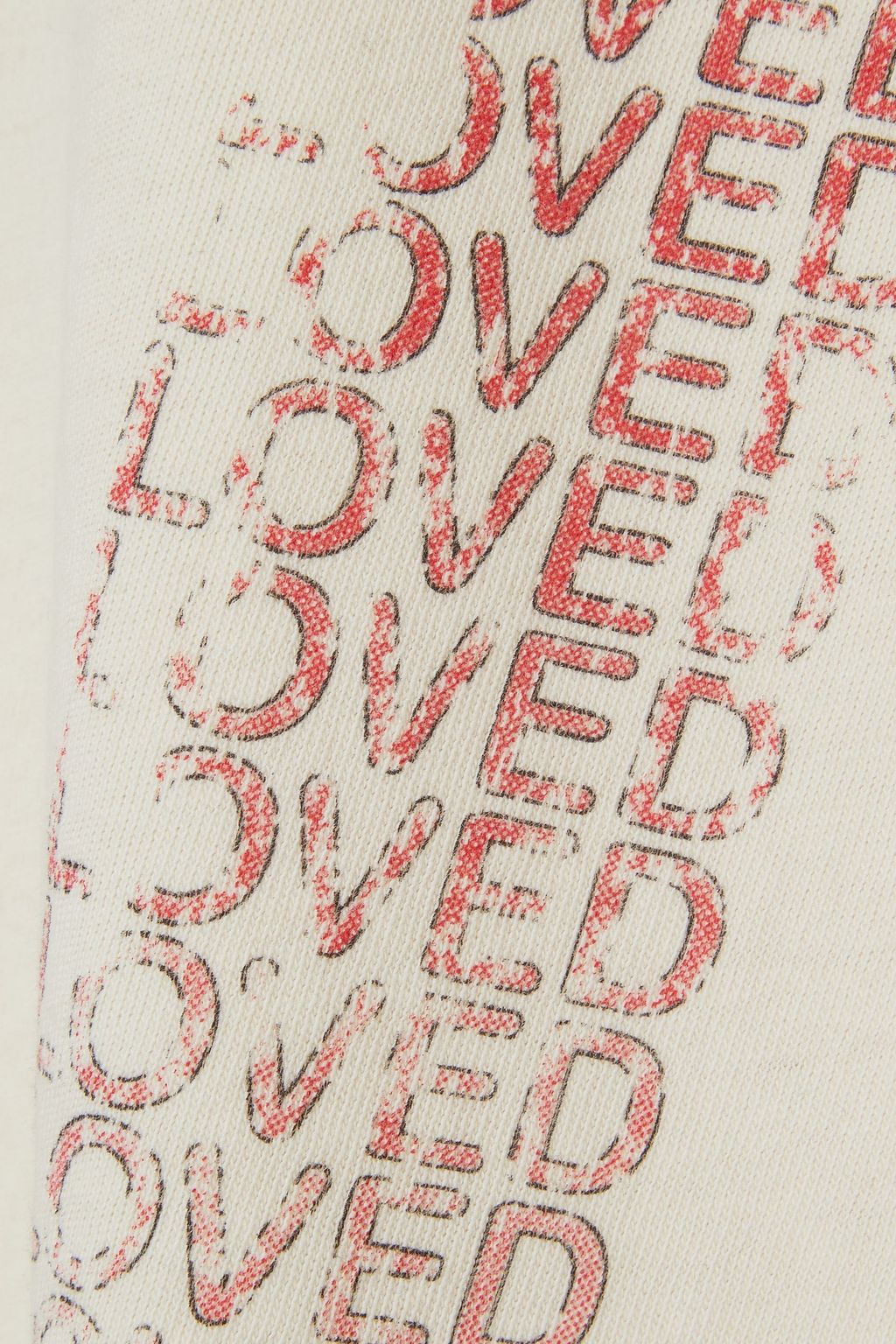 CURRENT/ELLIOTT The Relaxed Crew printed slub cotton-jersey T-shirt