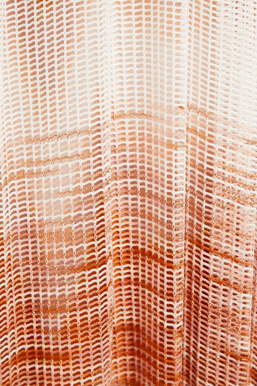 MISSONI Twist-front dégradé open-knit maxi dress