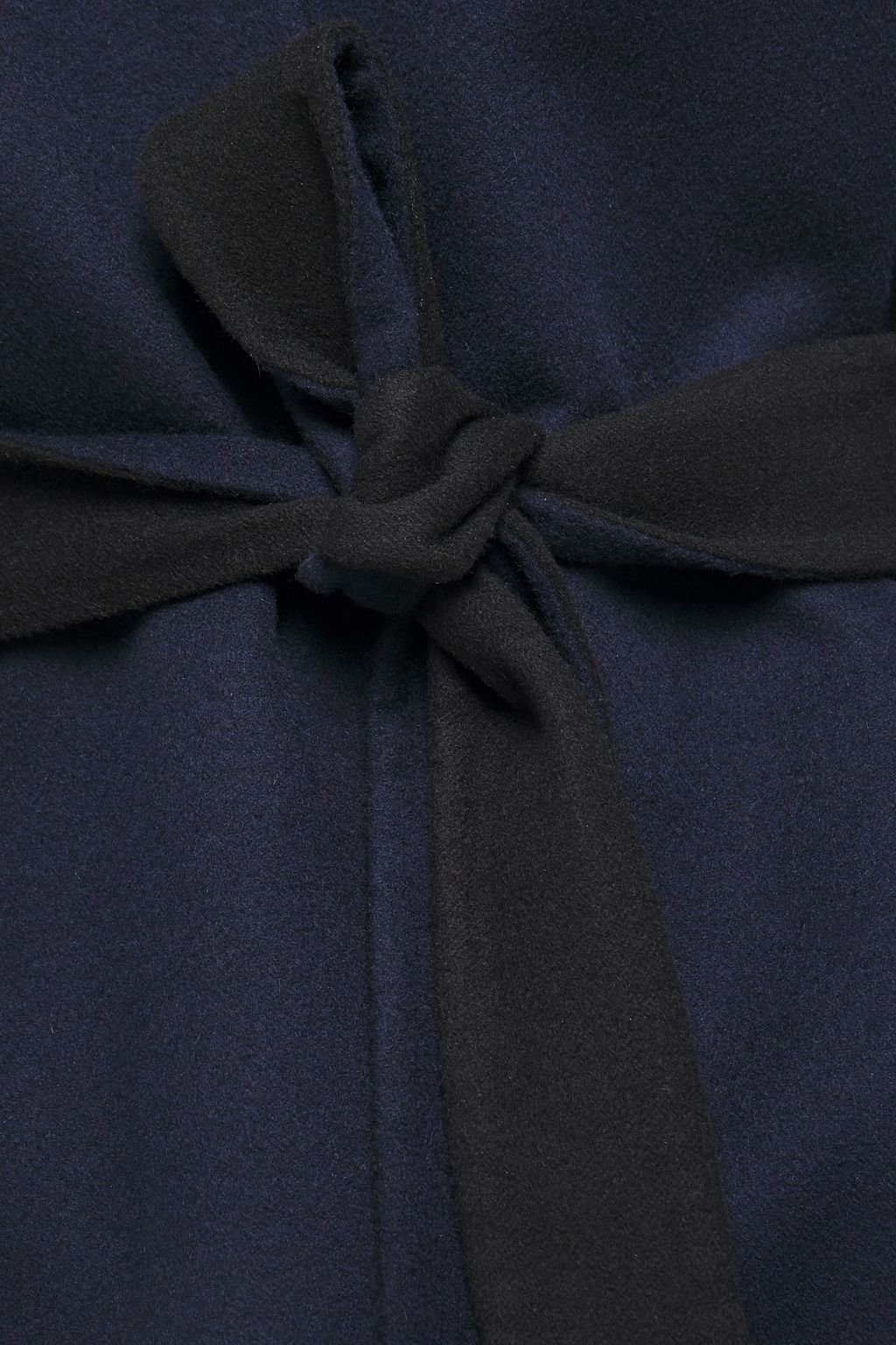 LANVIN Brushed wool and cashmere-blend hooded coat