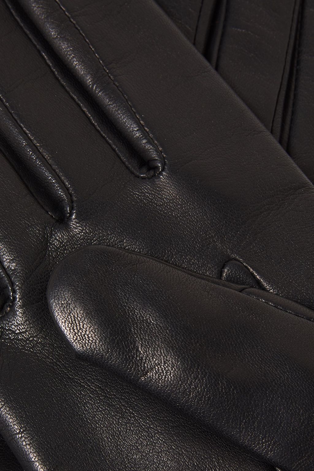 RAG & BONE Snap-detailed leather gloves
