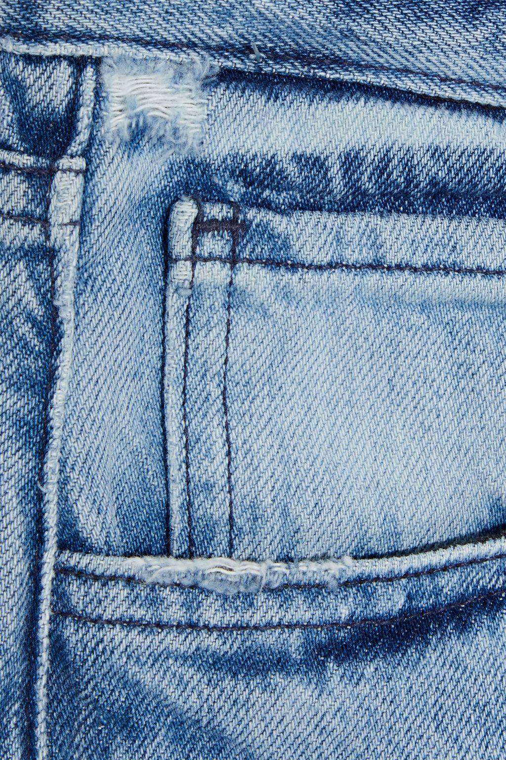 3X1 NYC W3 Higher Ground faded mid-rise straight-leg jeans