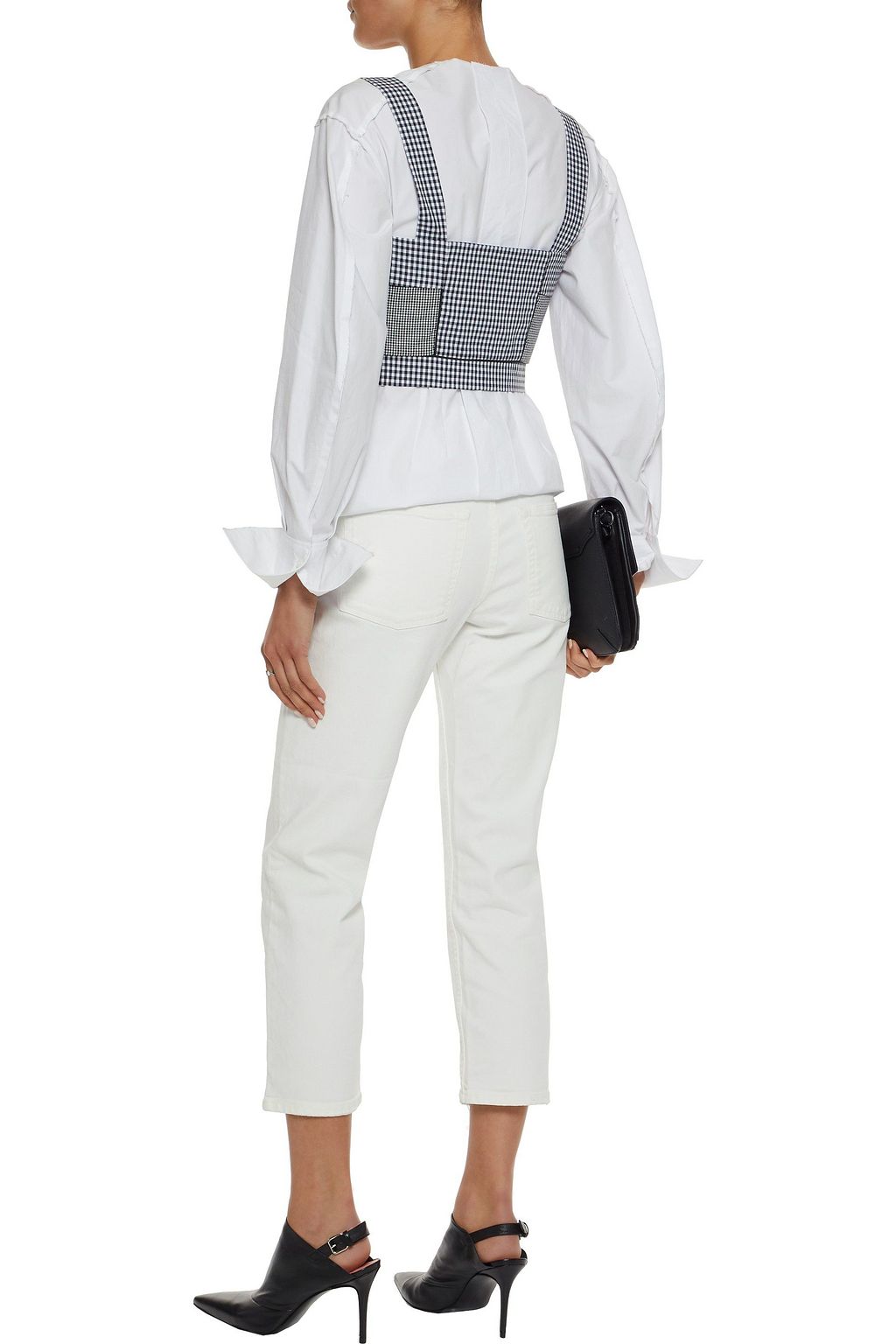 ACNE STUDIOS Patti cropped mid-rise slim-leg jeans