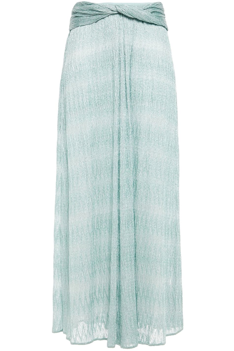 twist front maxi skirt