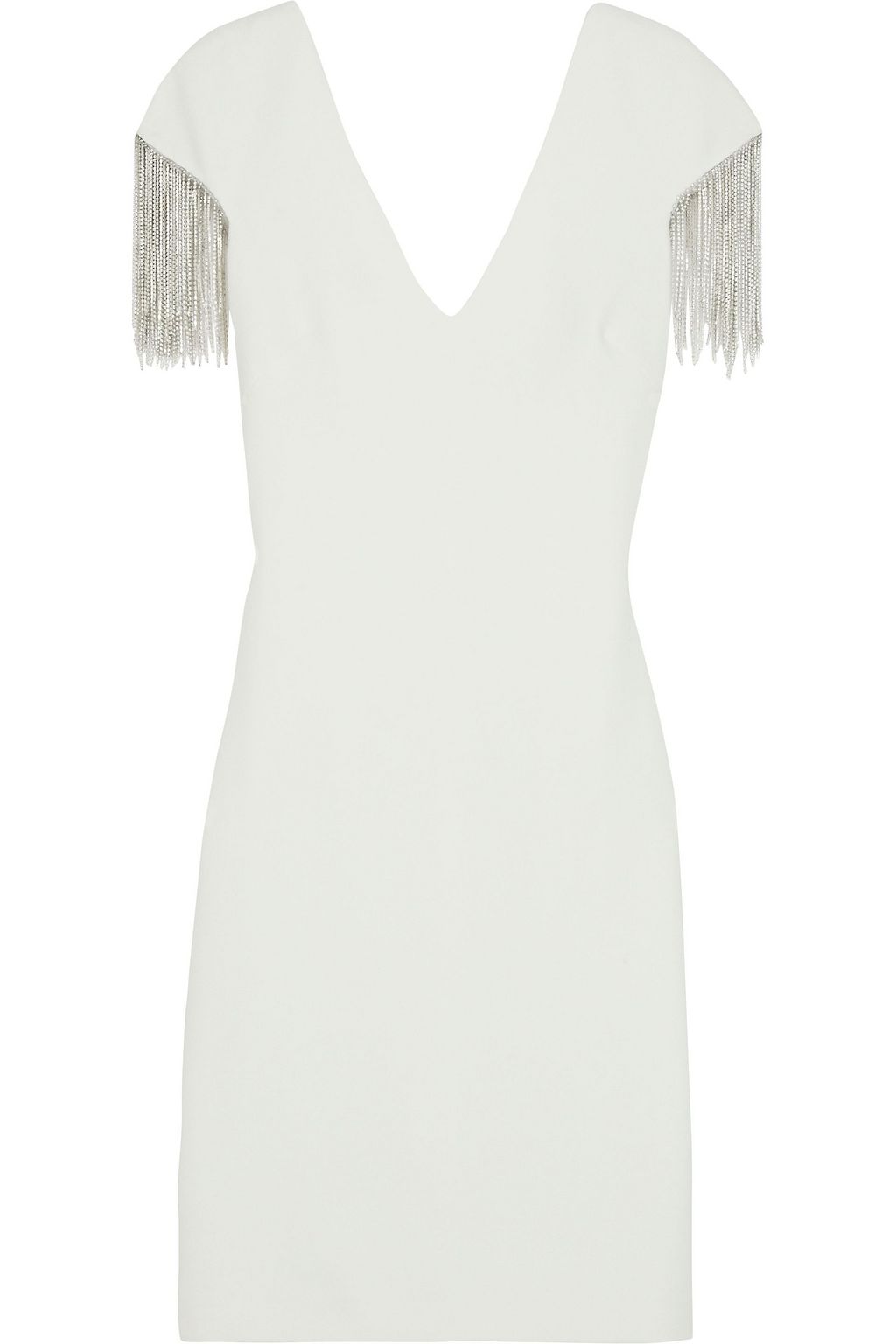 badgley mischka white dress
