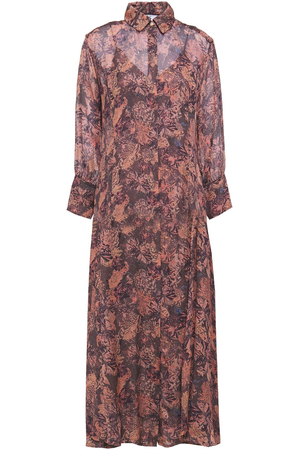 burgundy shirt dress