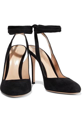 gianvito rossi lace up pumps