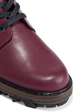 shiloh logo stretch knit and leather sock boot