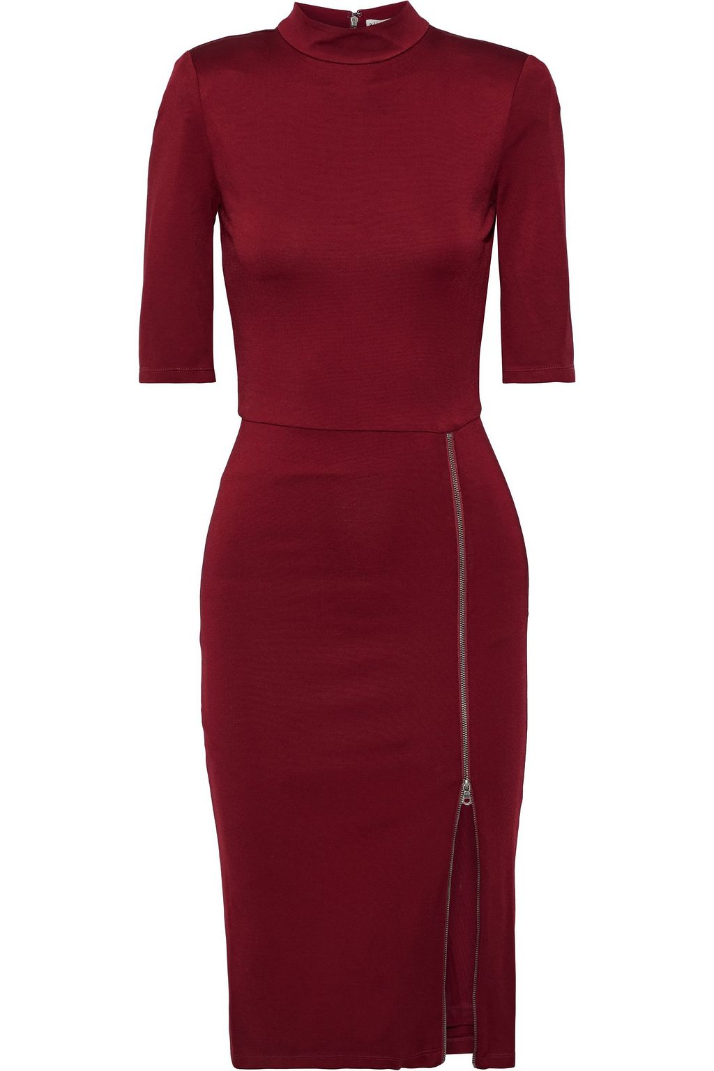 satin jersey dress