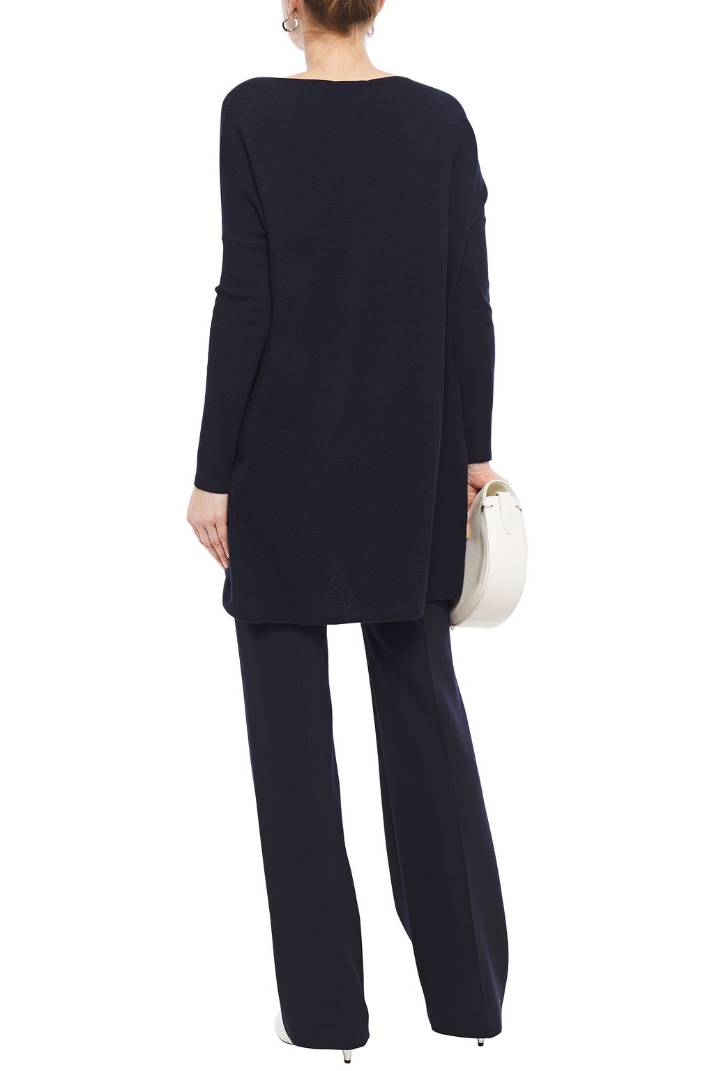 GENTRYPORTOFINO Cotton and cashmere-blend sweater