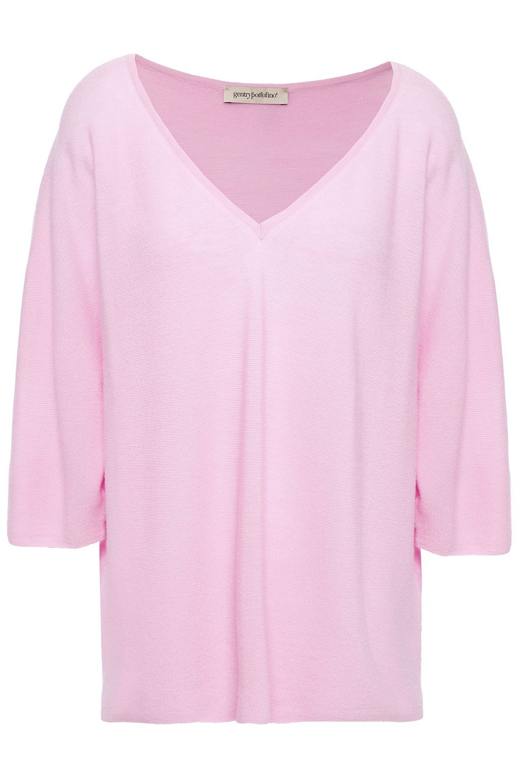 baby pink knitwear