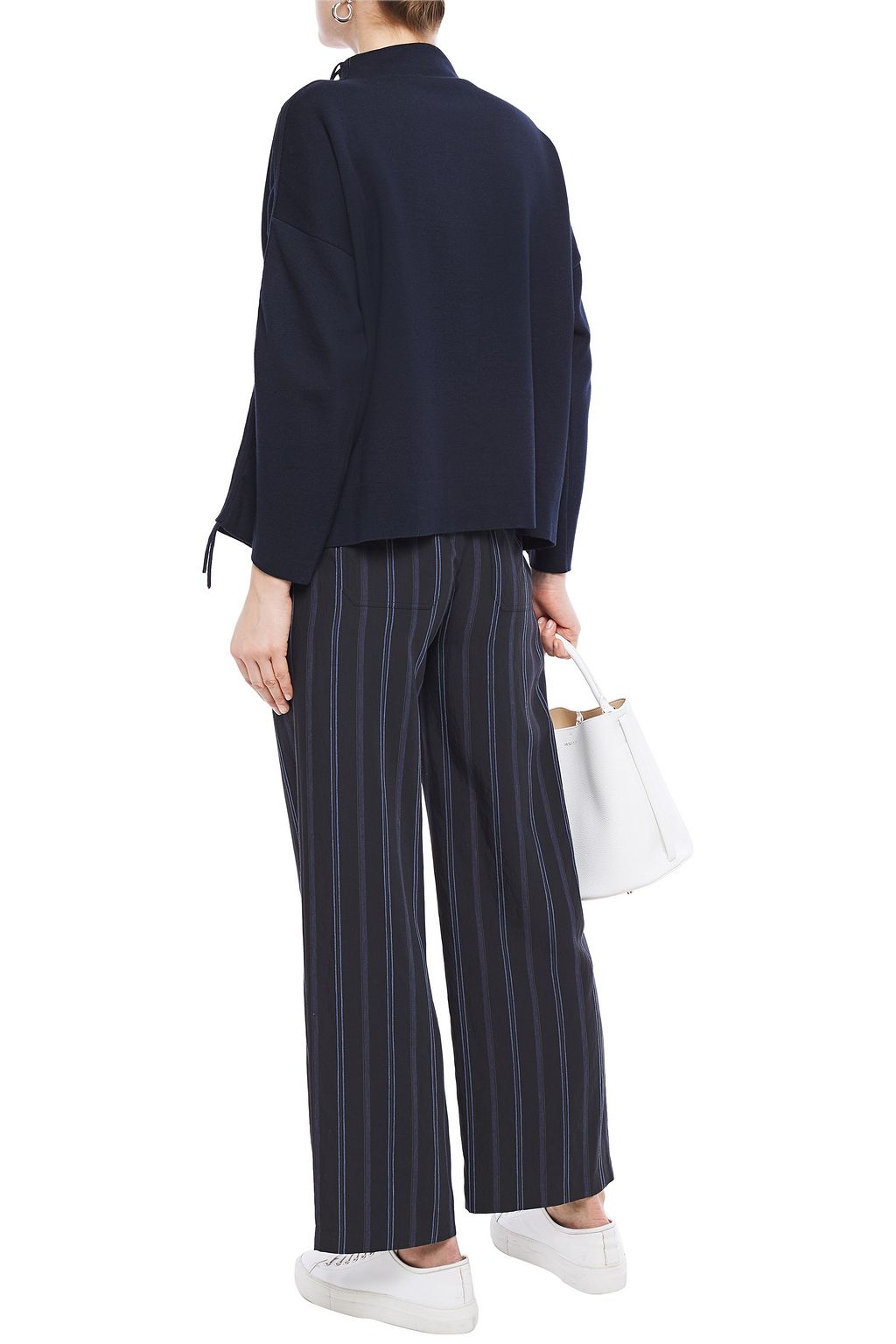 GENTRYPORTOFINO Cotton, cashmere and silk-blend sweater