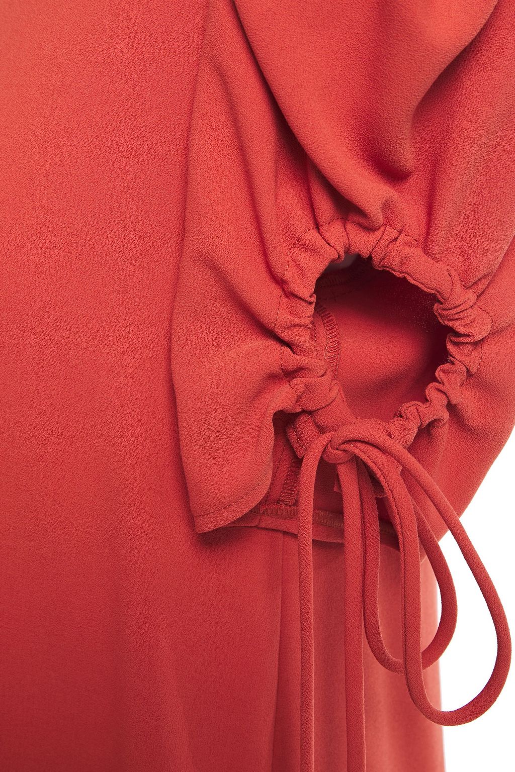 SEE BY CHLOÉ Ruched crepe mini dress