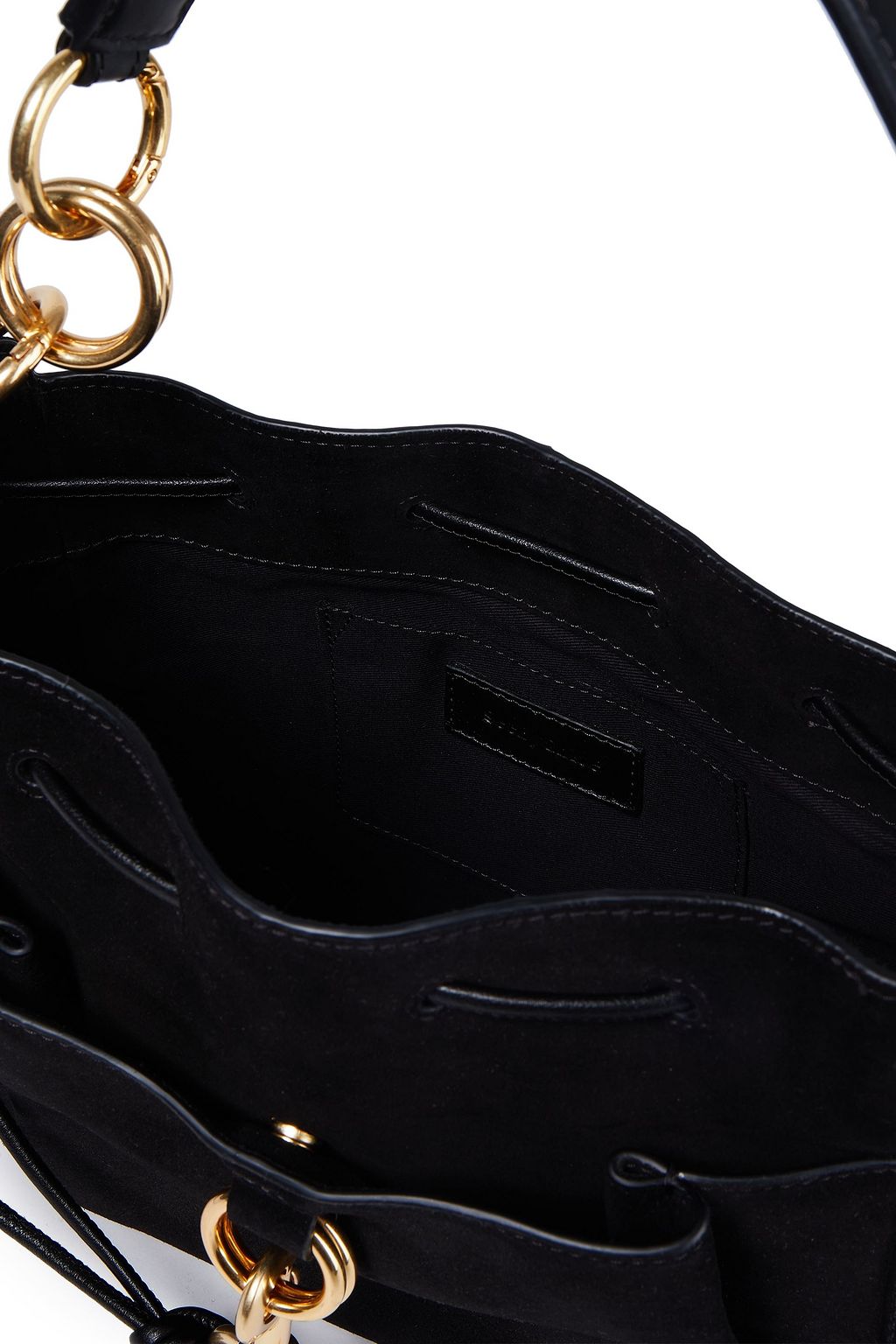 SEE BY CHLOÉ Tony medium suede and leather shoulder bag