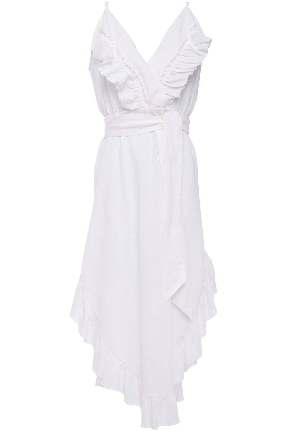 lemon linen dress